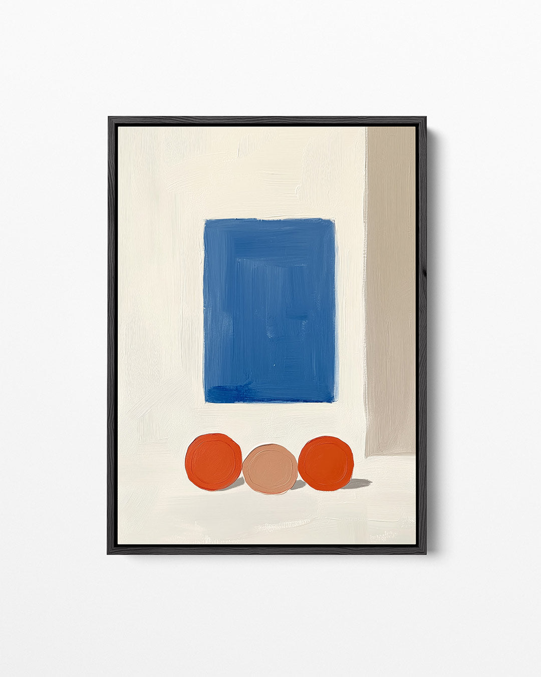 Geometrische vormen compositie Kunstwerk