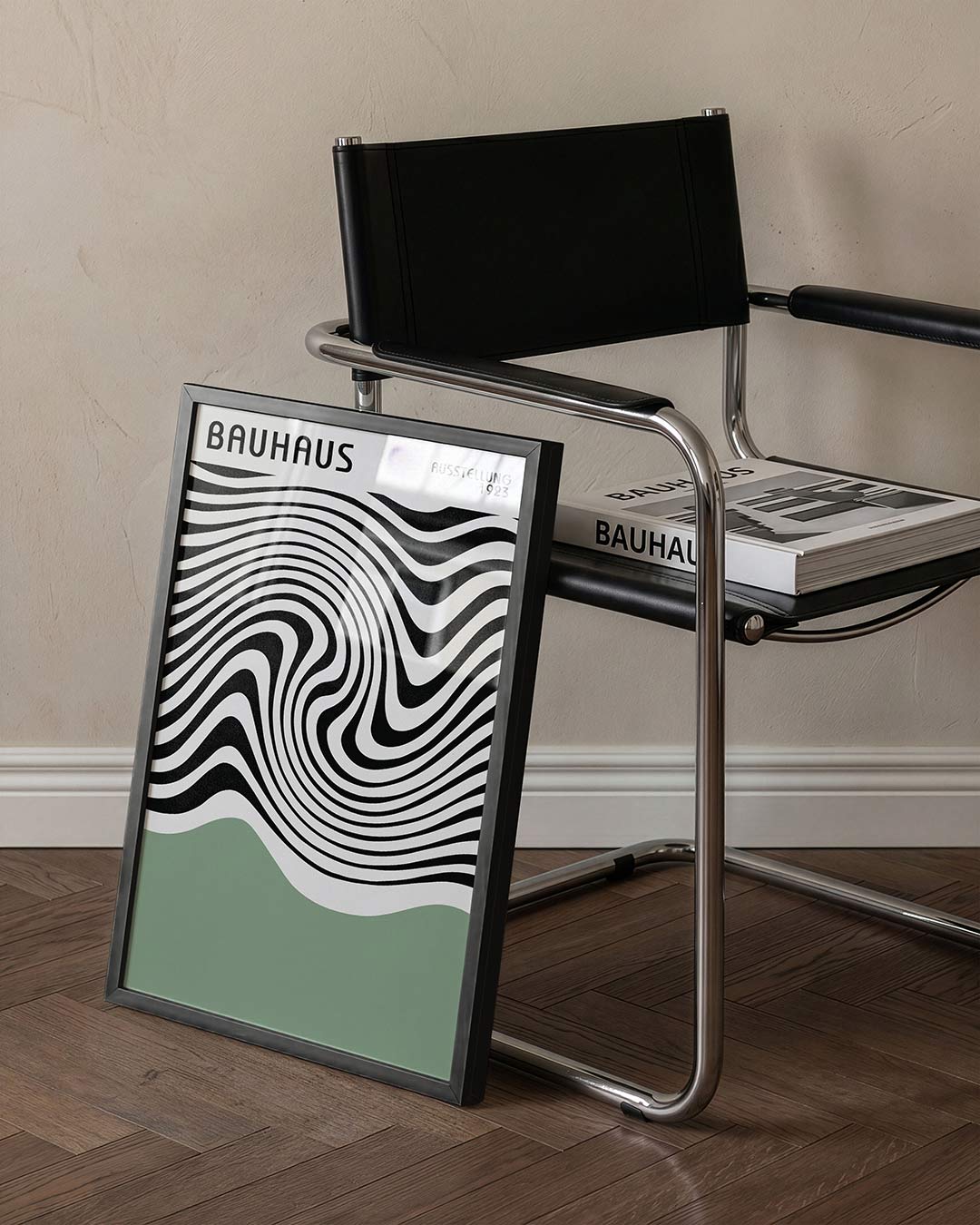 Golvend lijnenspel Poster