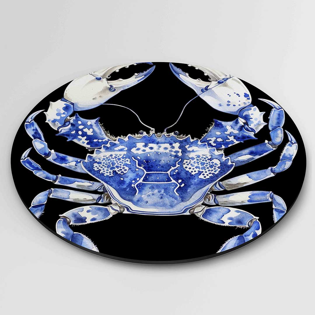 Blauwe krab Muurcirkel