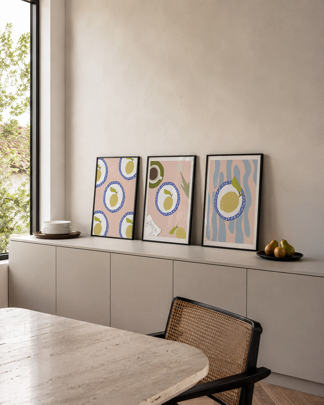 Citroenpatroon Posterset