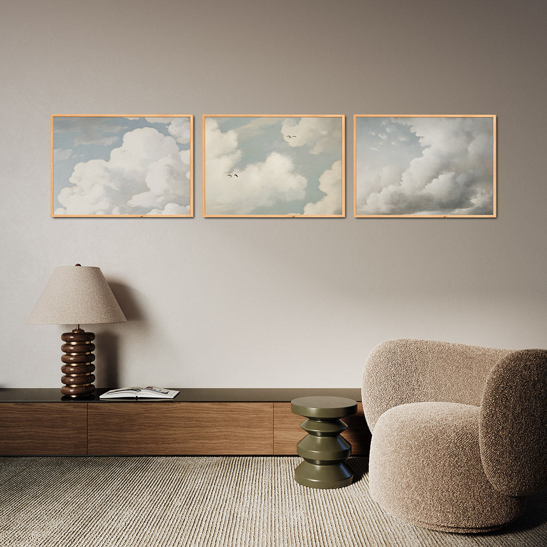 Wolken en lucht Posterset