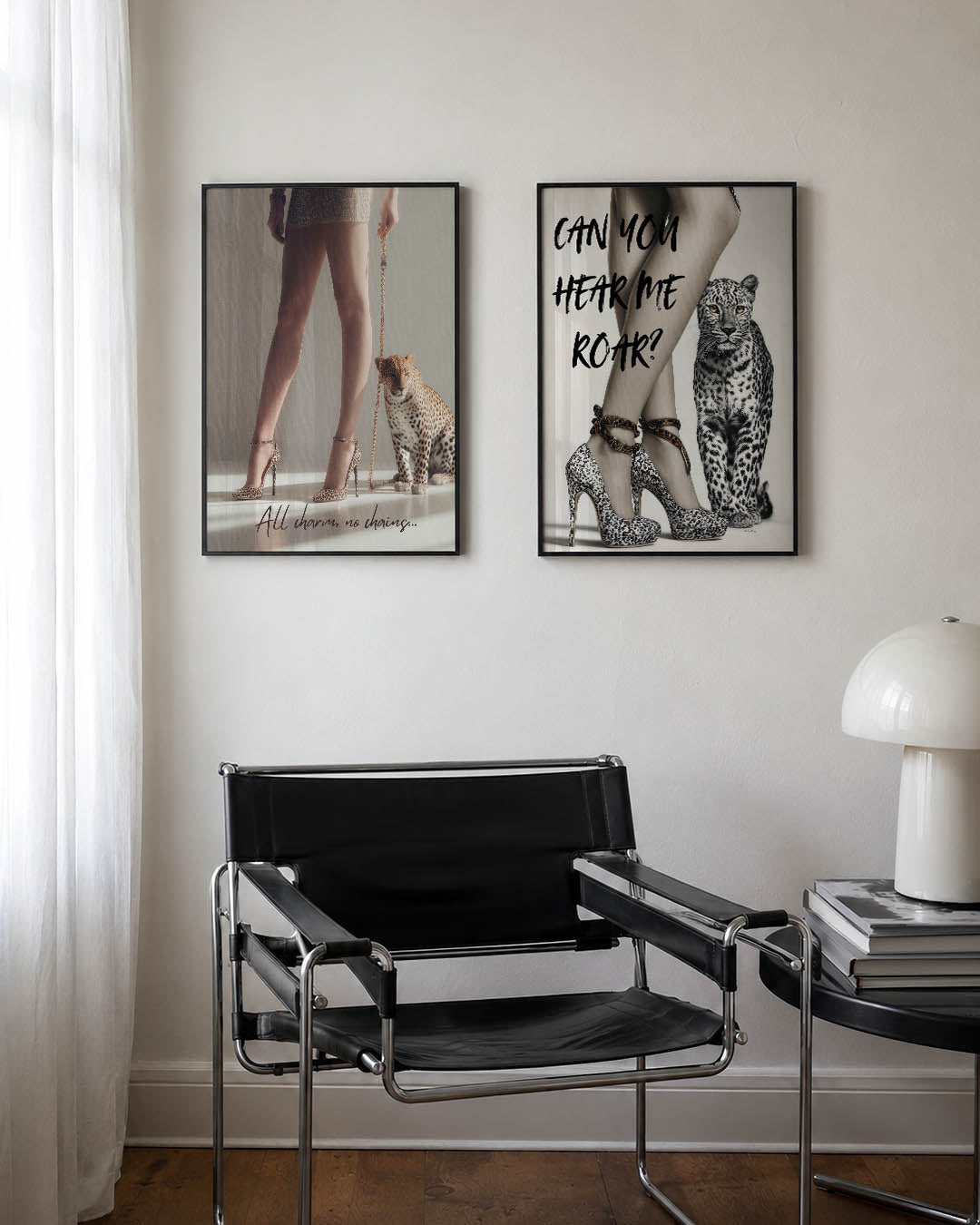 Elegante ontmoeting Posterset
