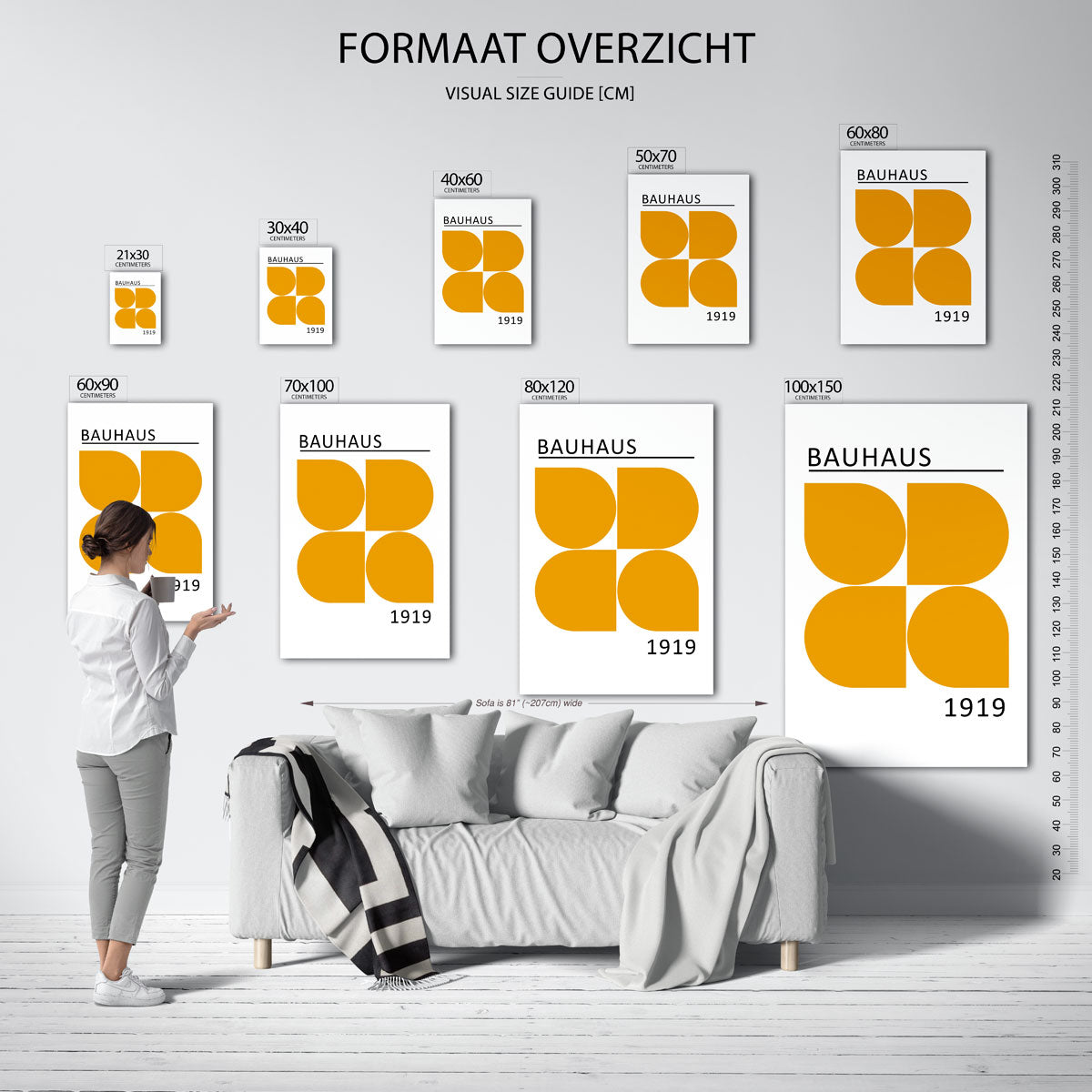 Vorm en balans Poster