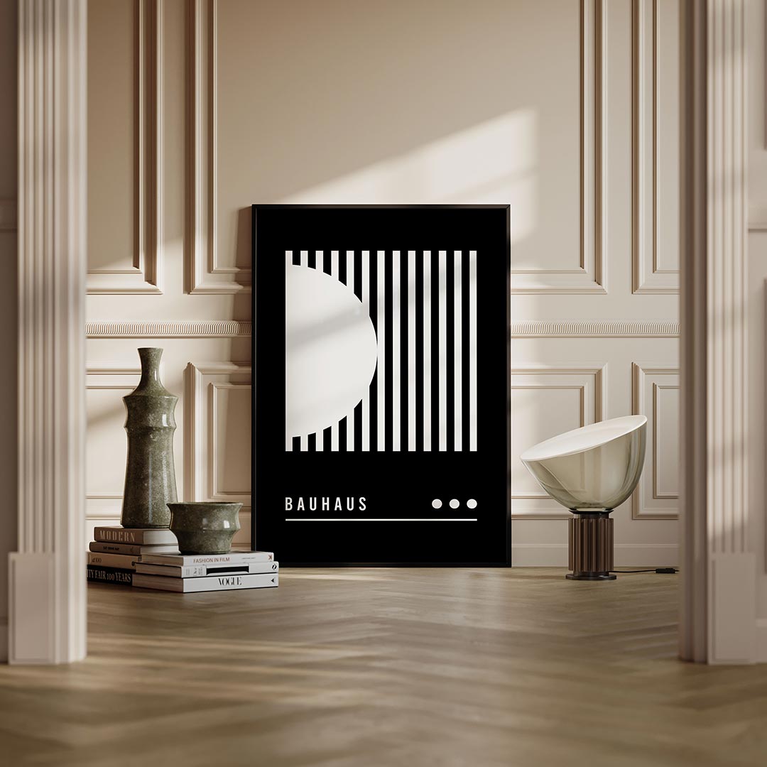 Lijnen en vlakken Poster