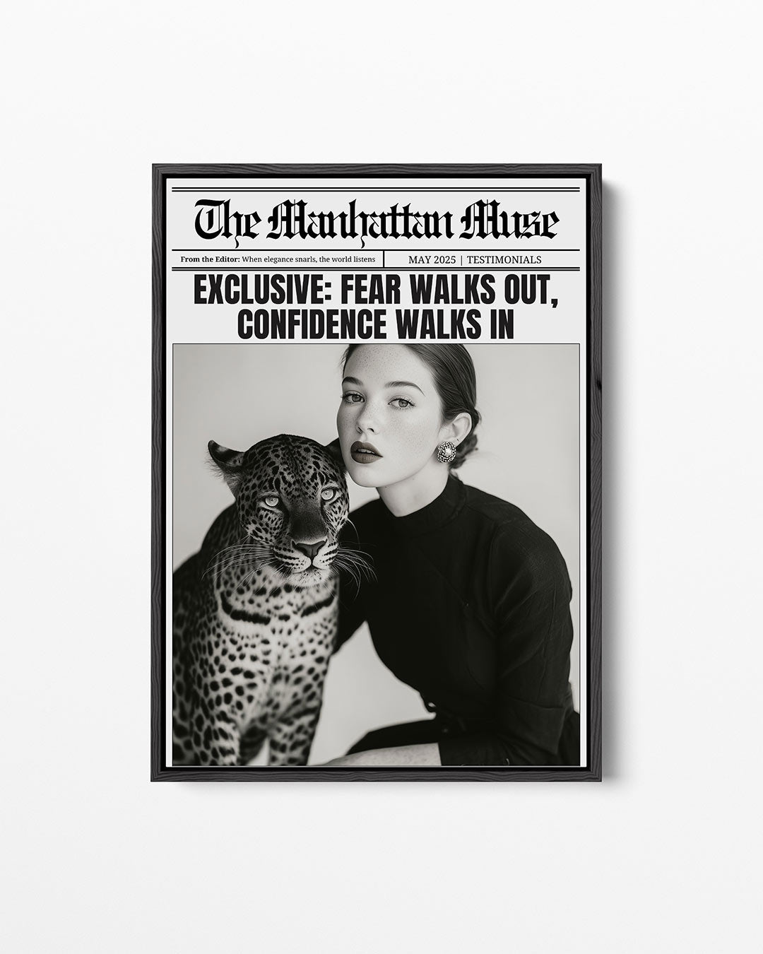Elegante compositie Kunstwerk