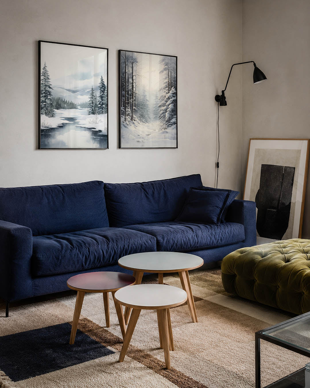 Winterse sereniteit Posterset