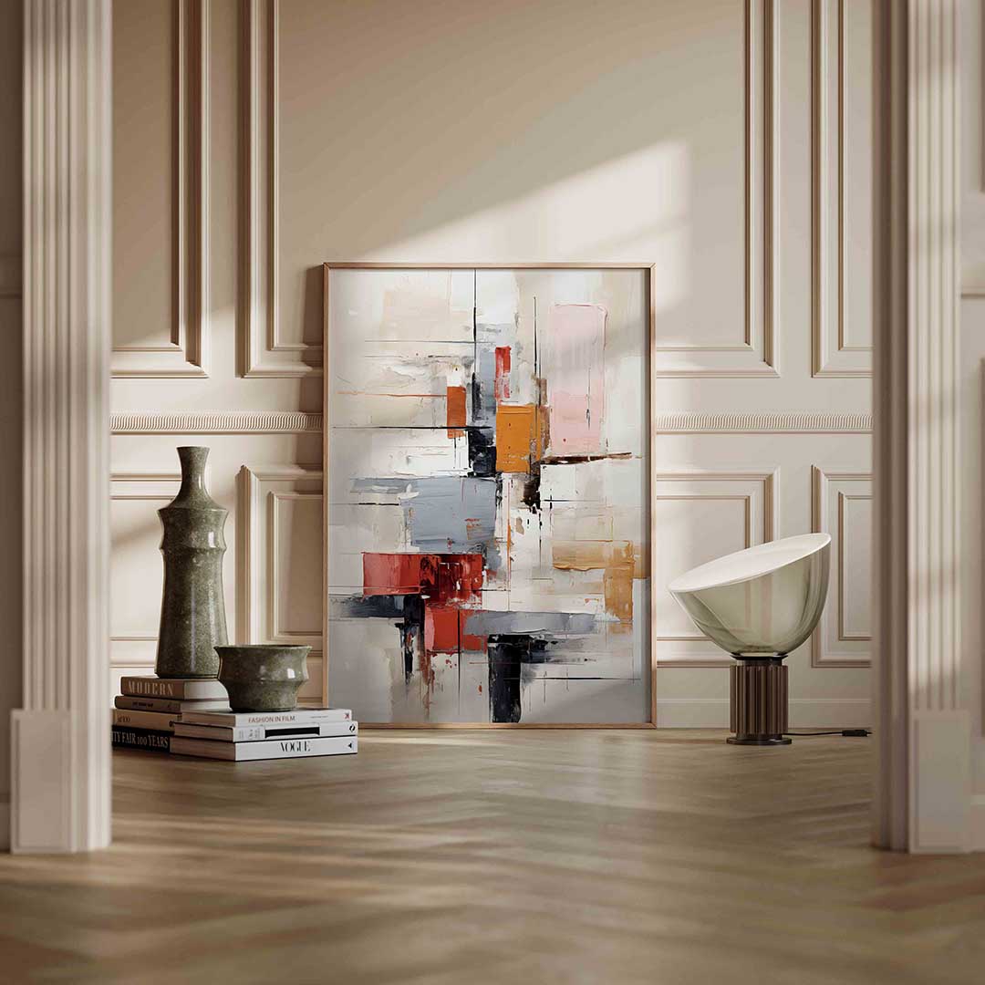 Abstracte vormen Poster