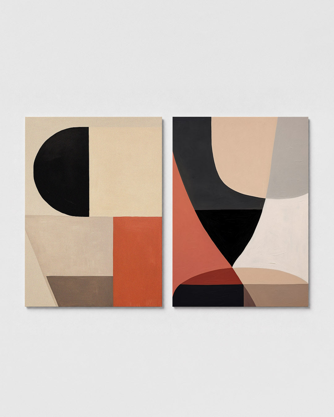 Vorm en kleurenspel Posterset