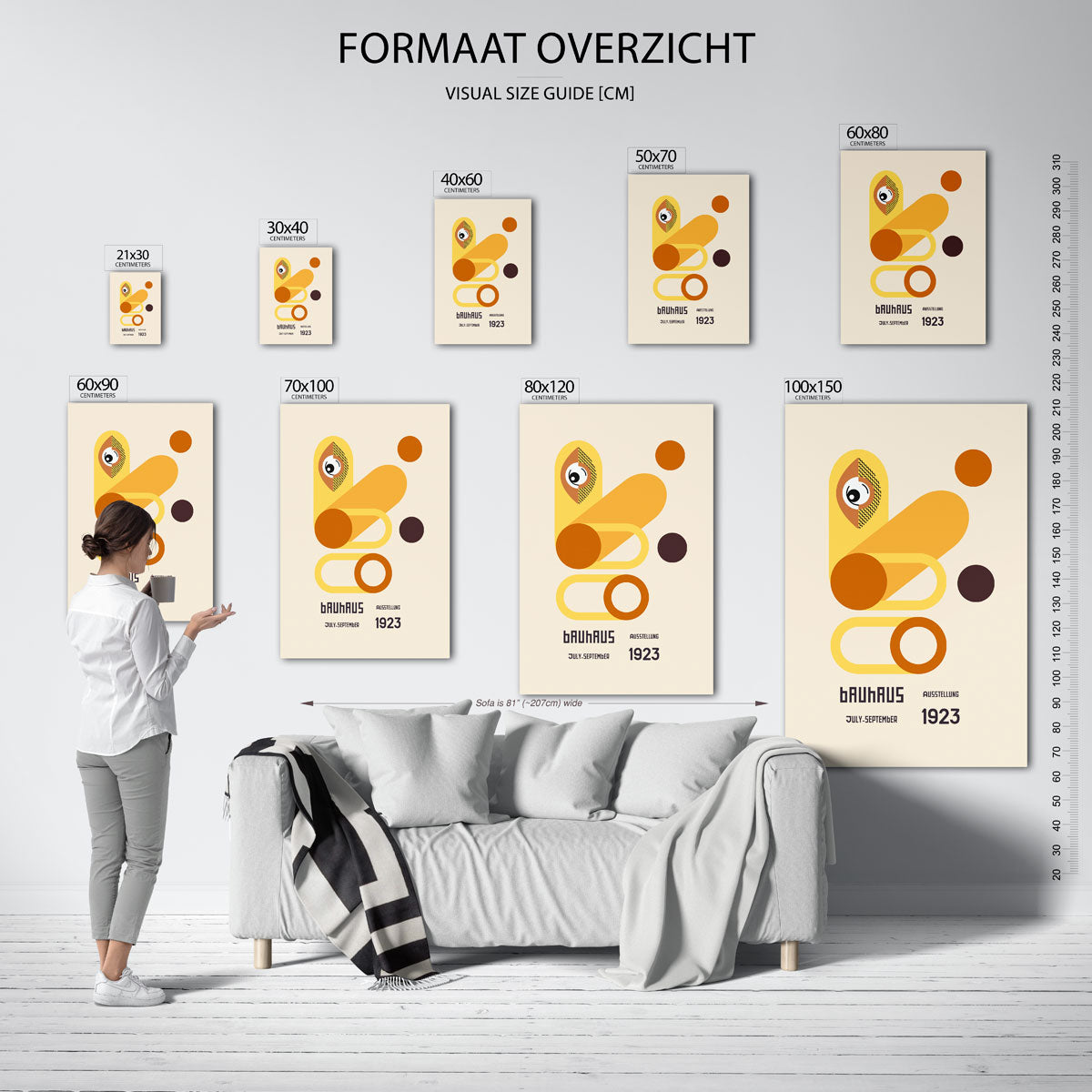 Vorm en balans Poster