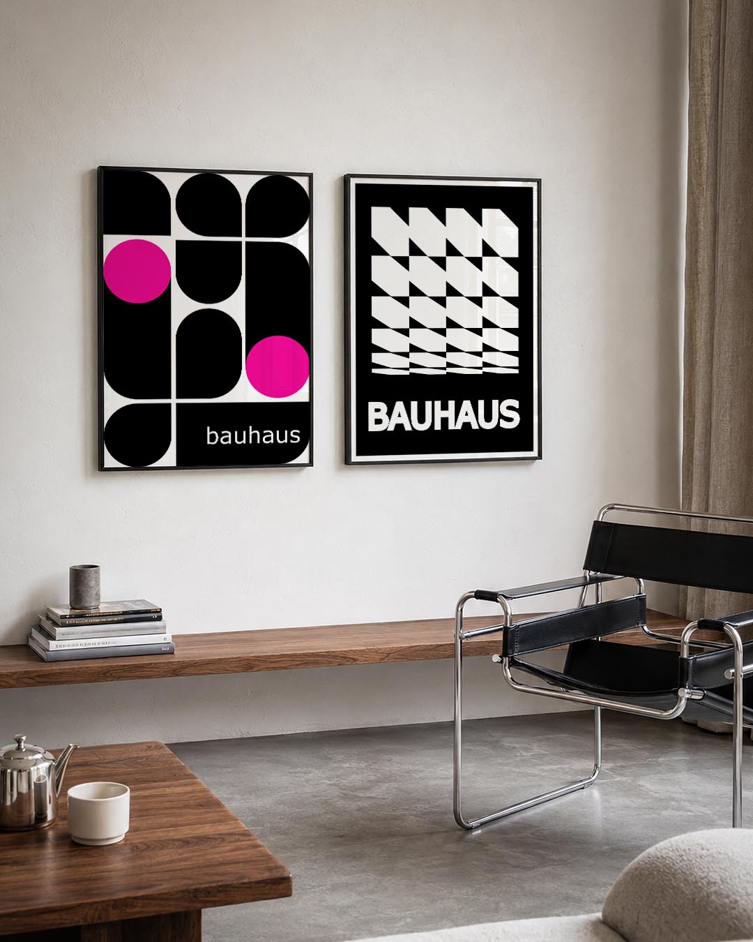 Vormen en kleurvlakken Posterset