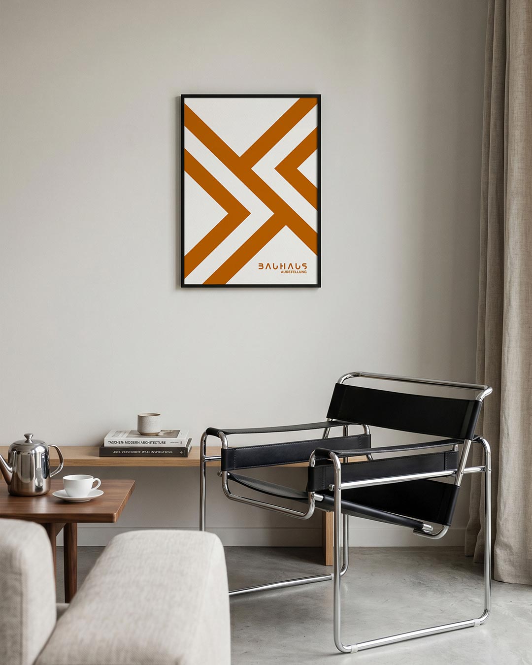 Lijnen en vlakken Poster
