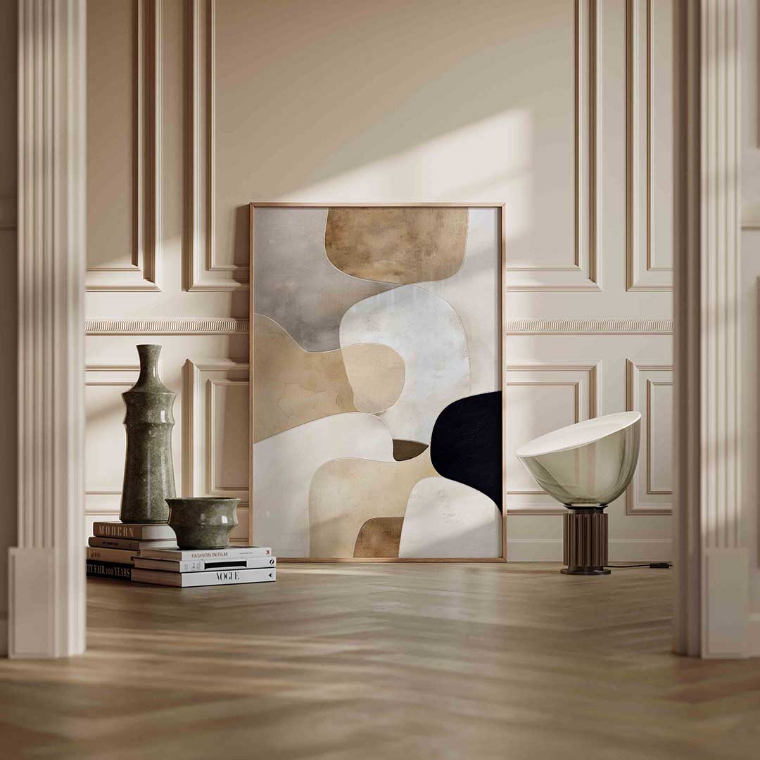 Abstracte vormen Poster