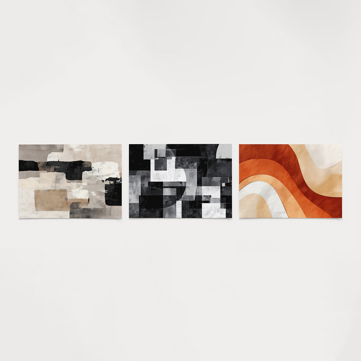 Vorm en balans Posterset