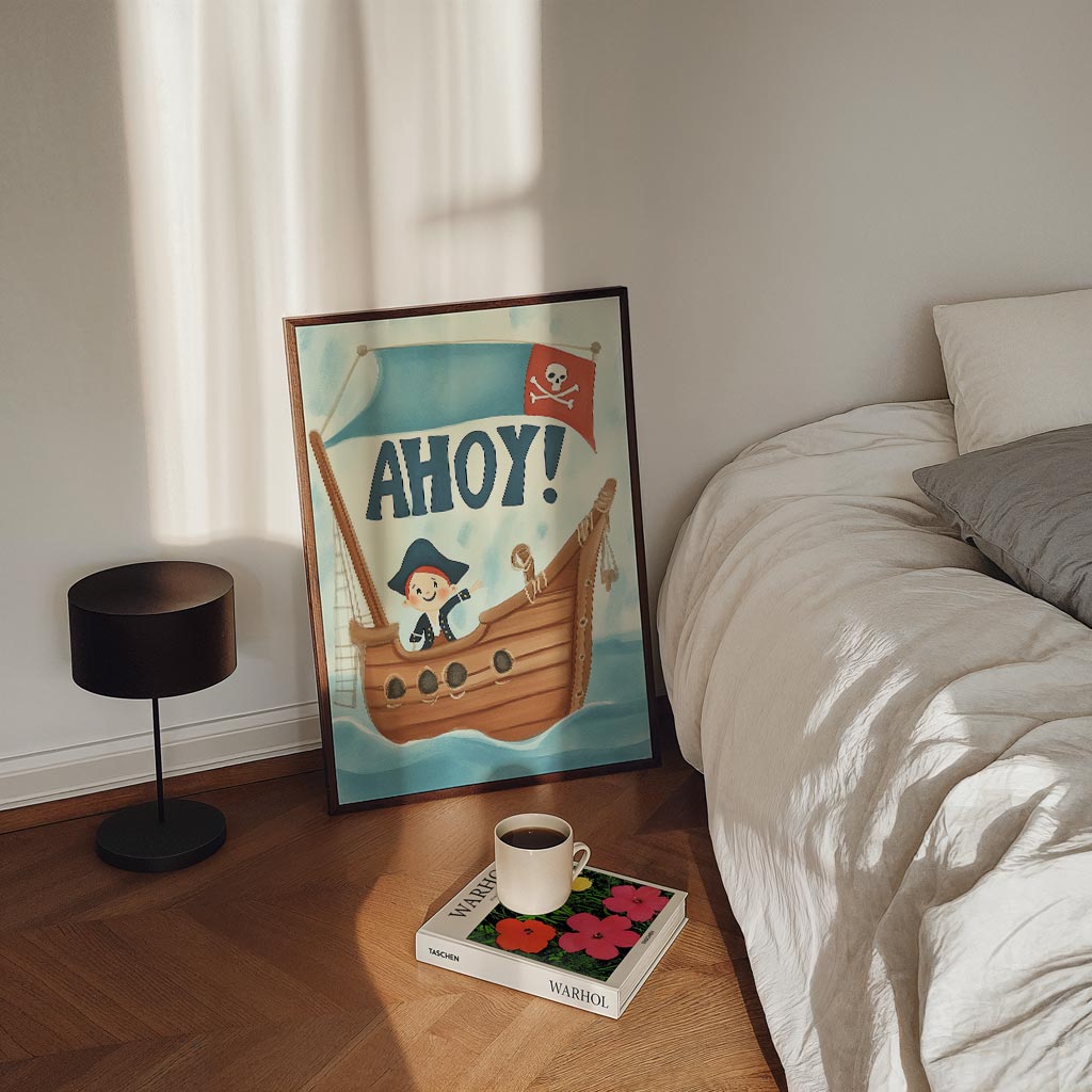 Piratenavontuur Kinderkamerposter-WallArtistic