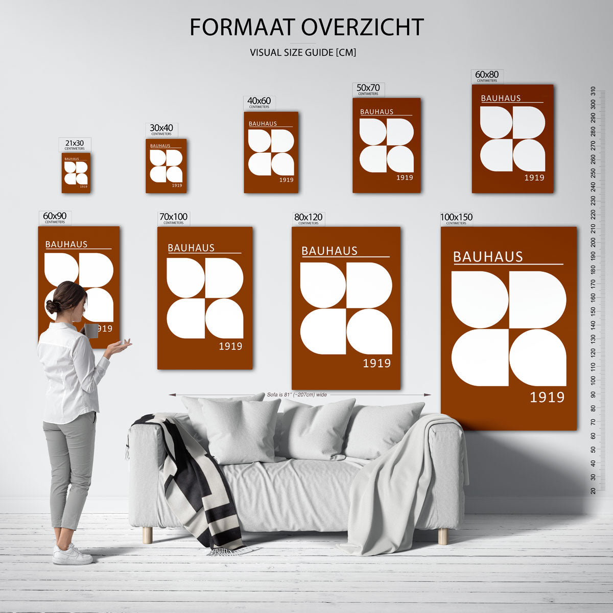 Vormen en vlakken Poster