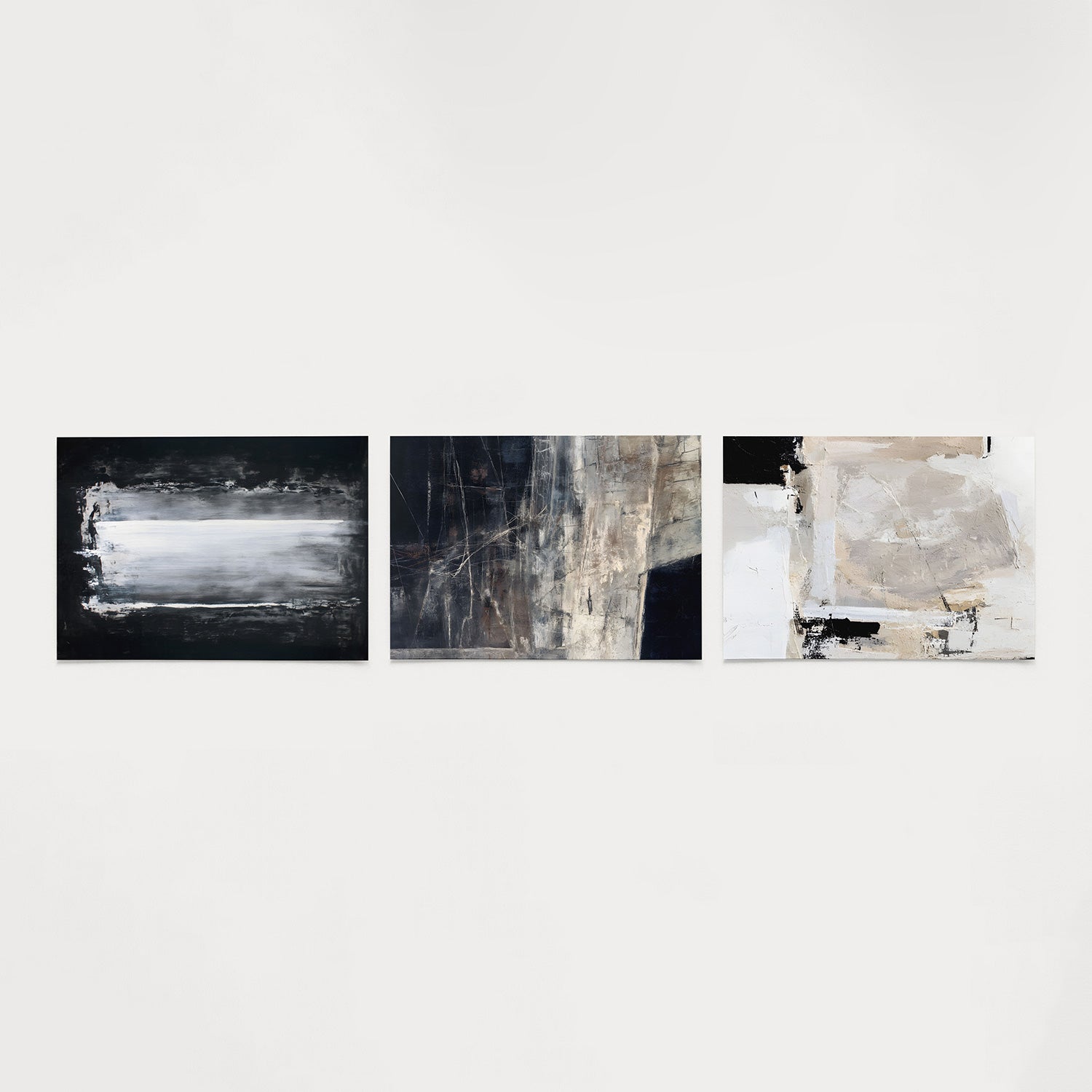 Zwart wit contrast Posterset
