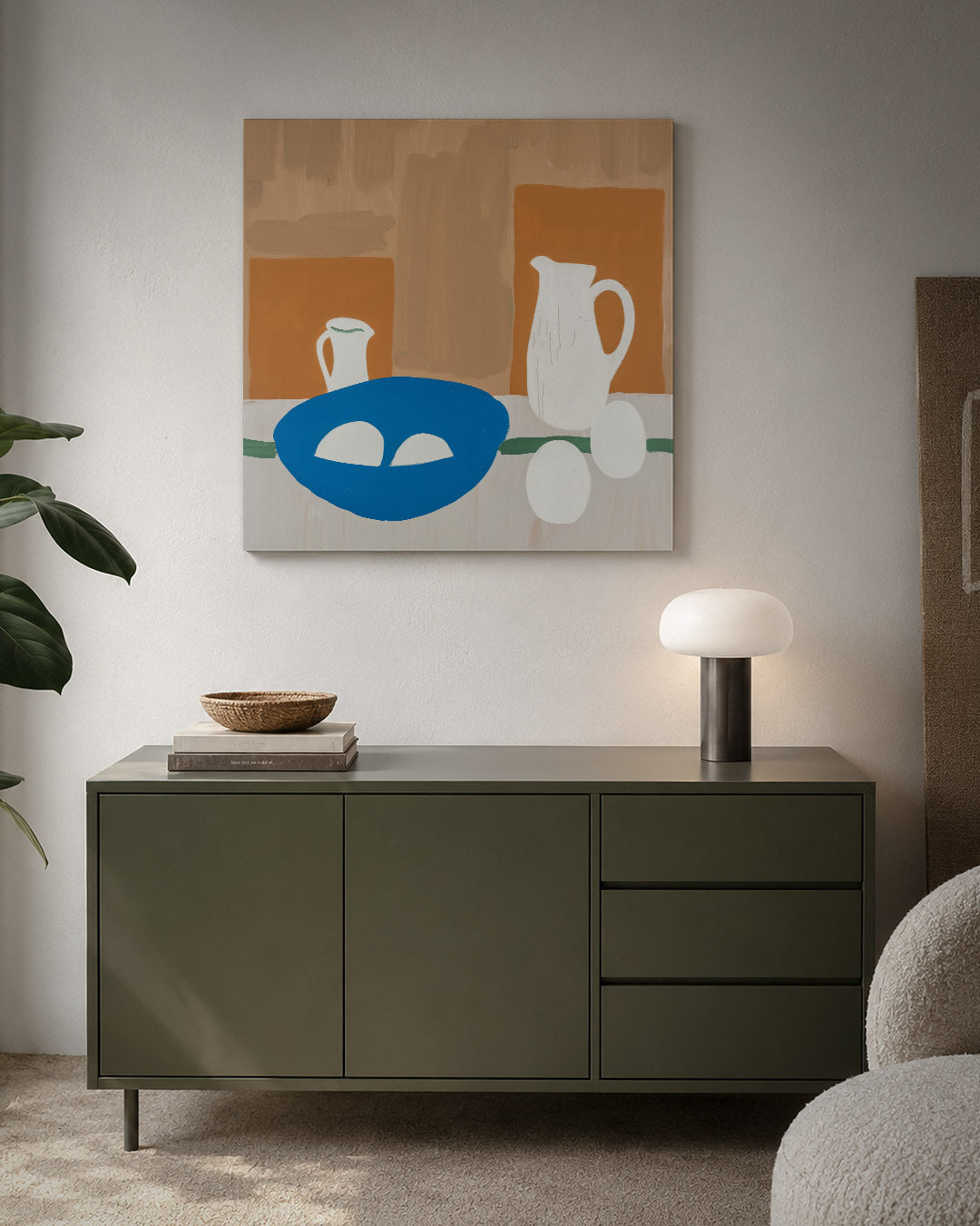 Eenvoudige vormen Kunstwerk