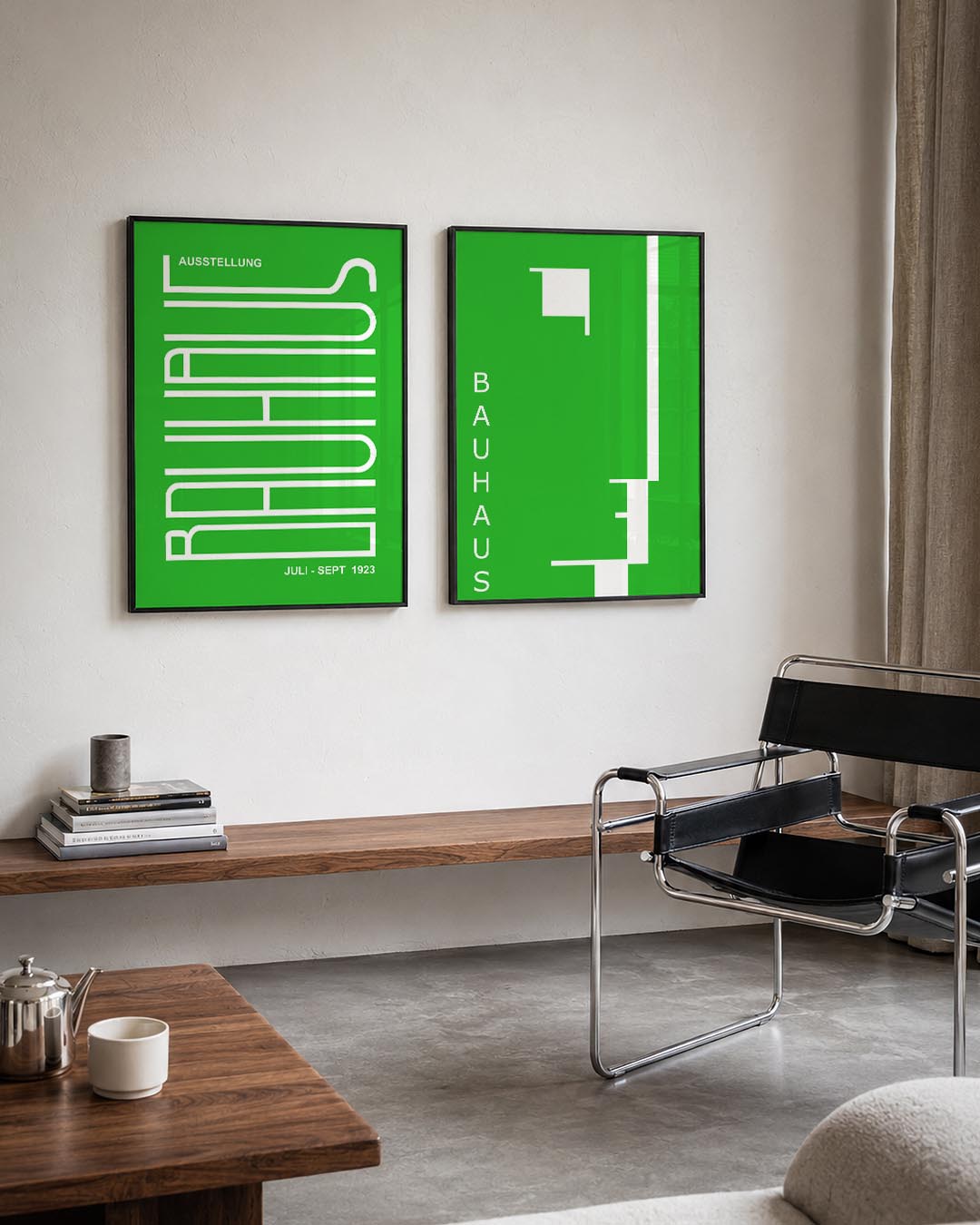 Lijnen en kleurvlakken Posterset