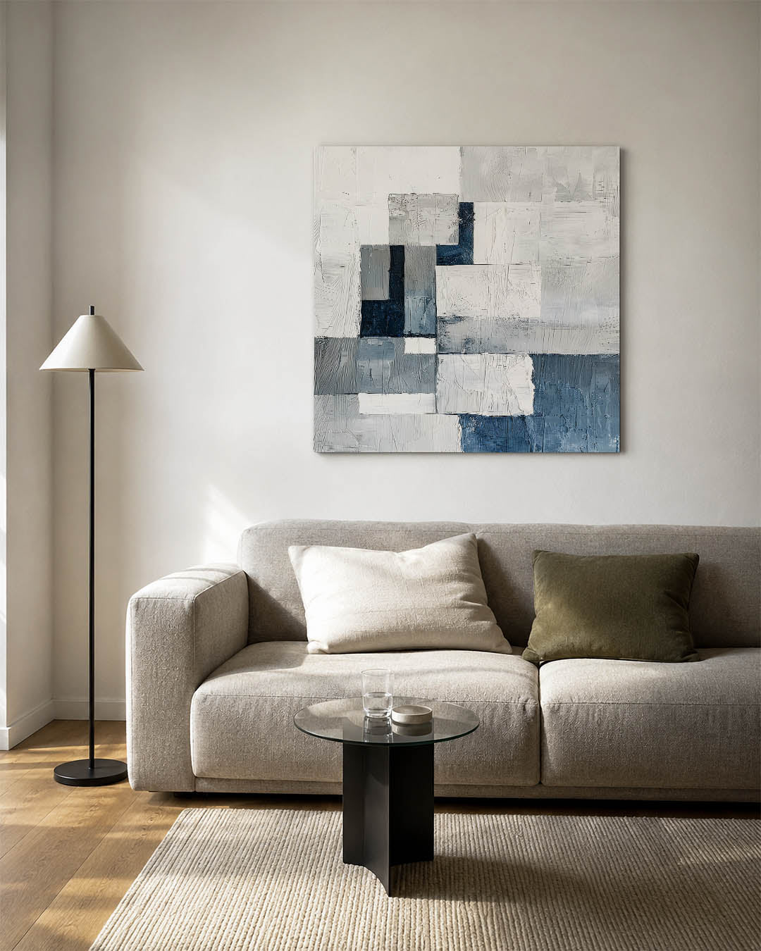Geometrische texturen Kunstwerk
