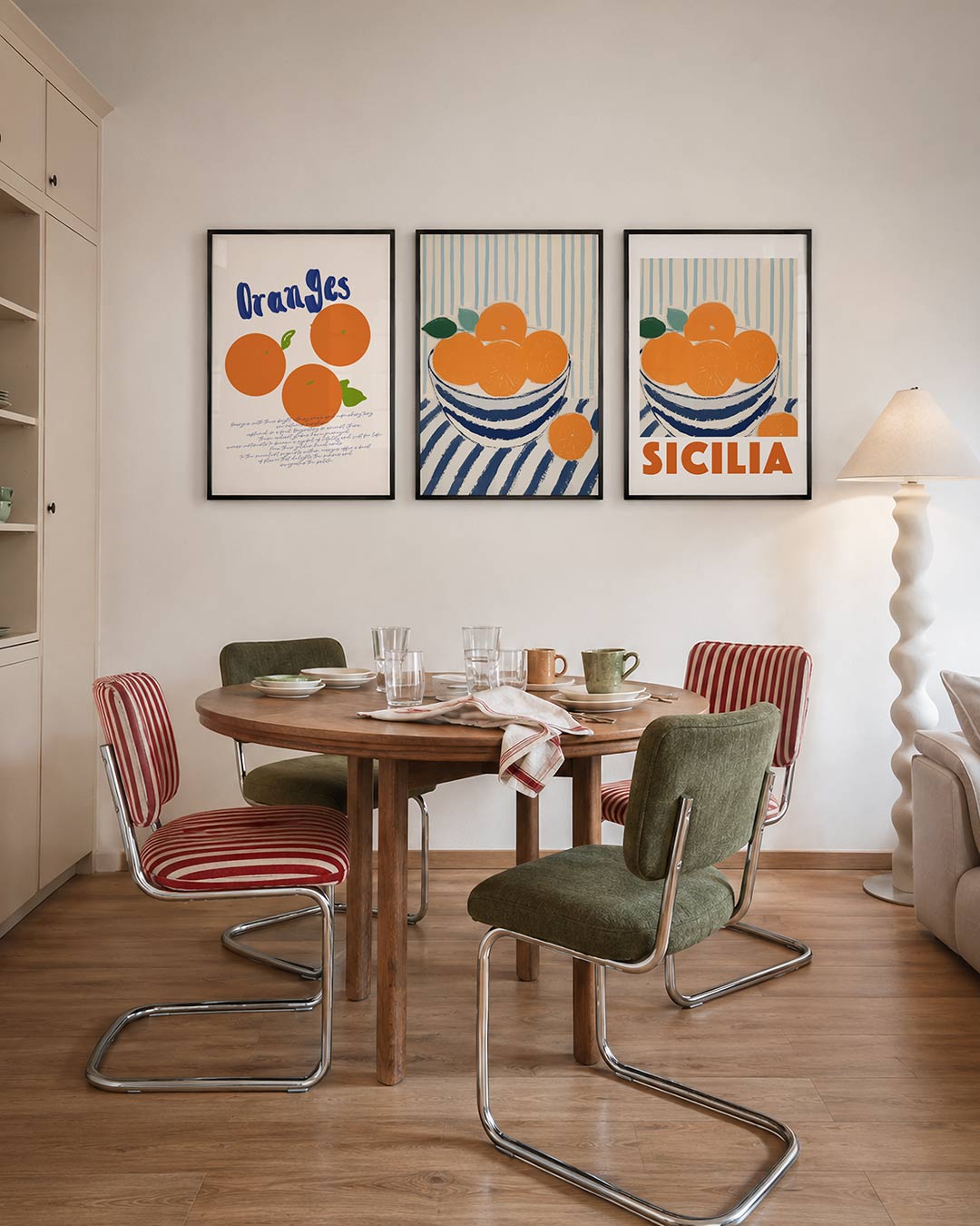 Fruitige kleurenpracht Posterset