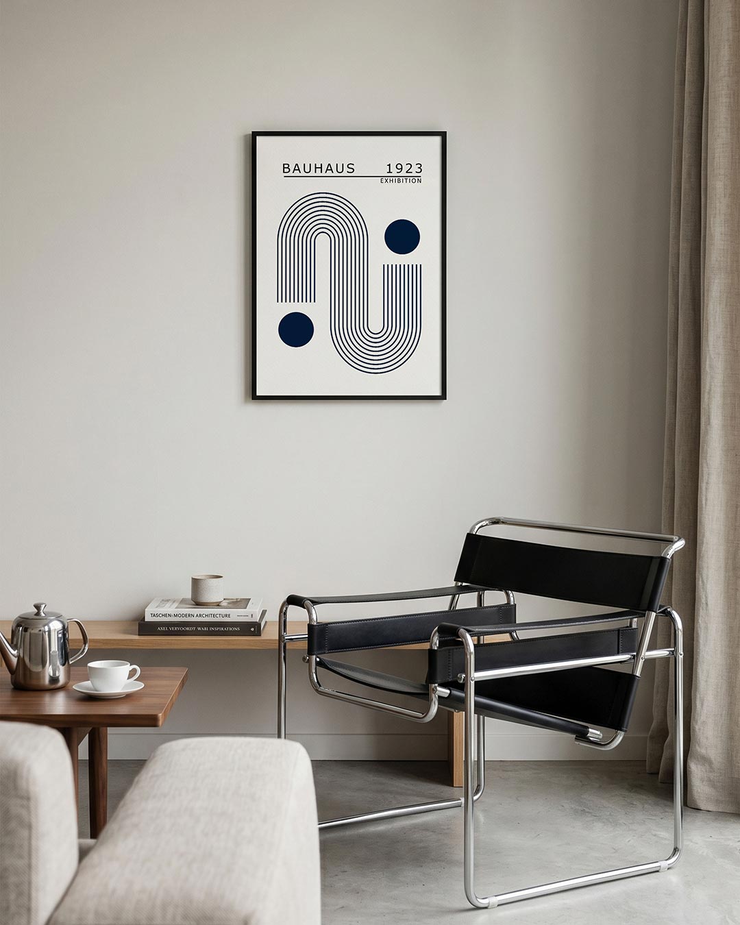 Lijnen en cirkels Poster