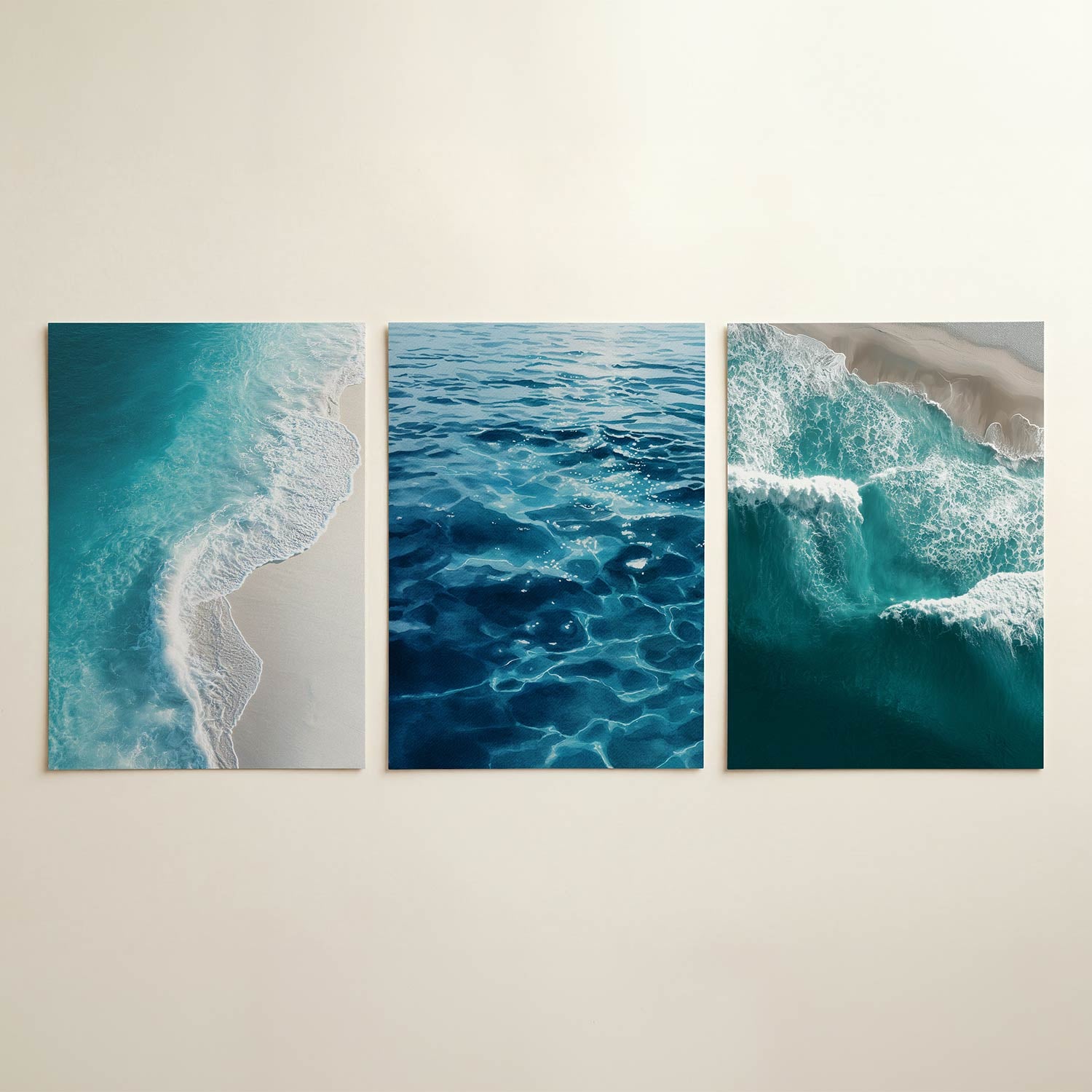 Zee en strand Posterset