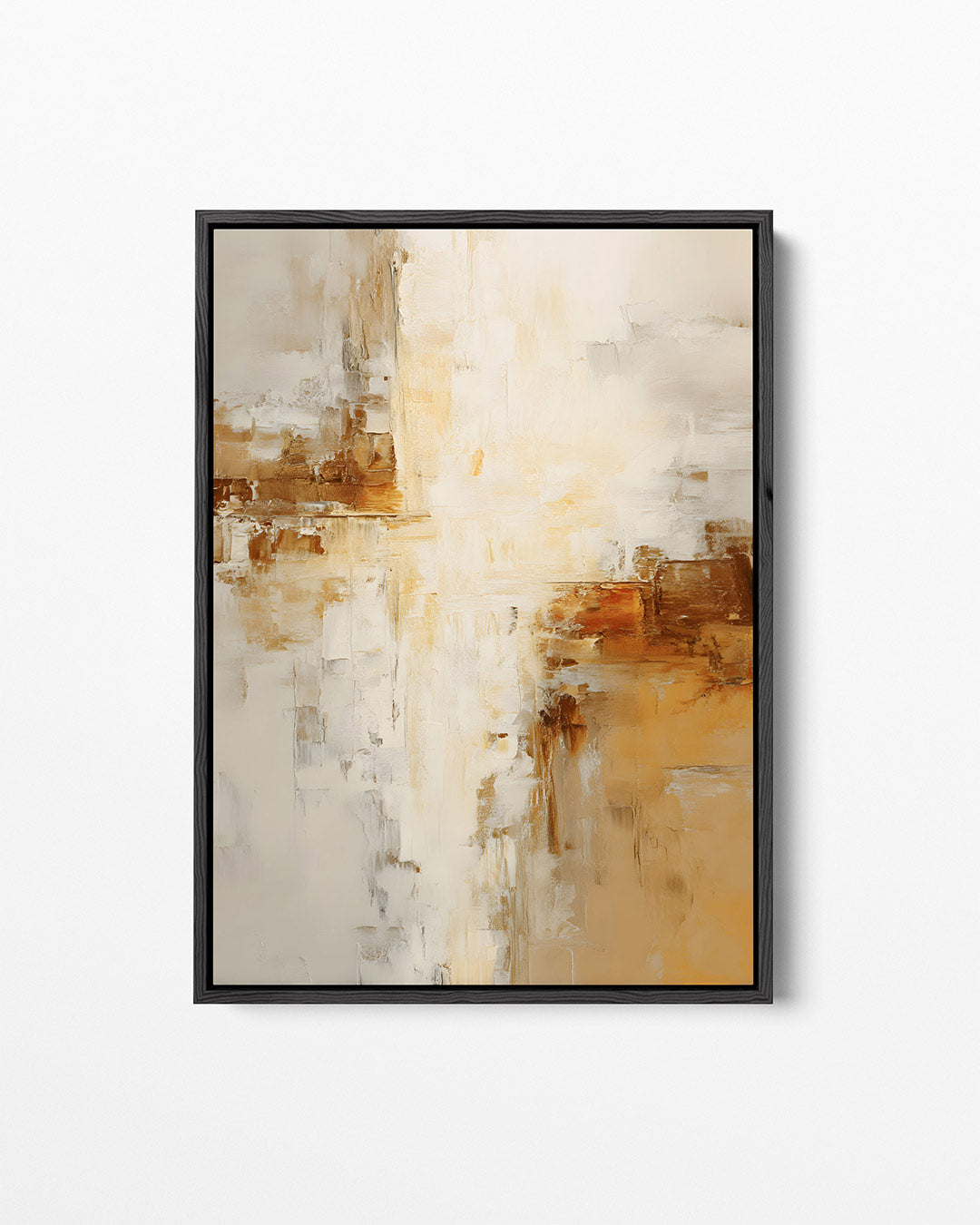 Warme kleurencompositie Kunstwerk