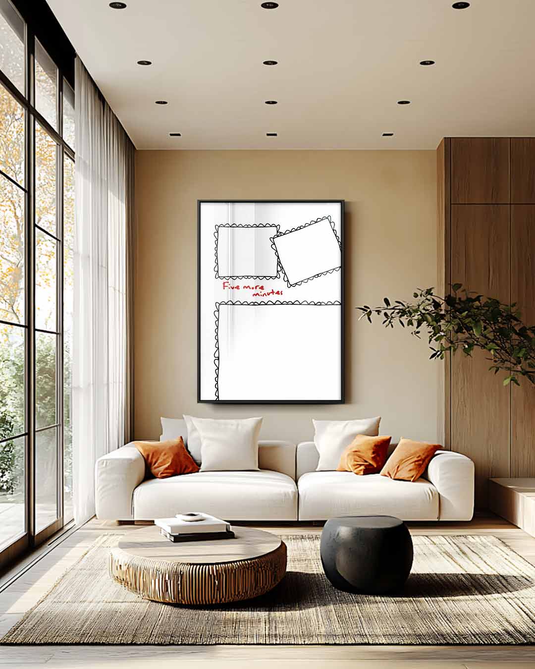 Five More Minutes Kunstwerk-canvas-dibond-plexiglas-wanddecoratie-WallArtistic