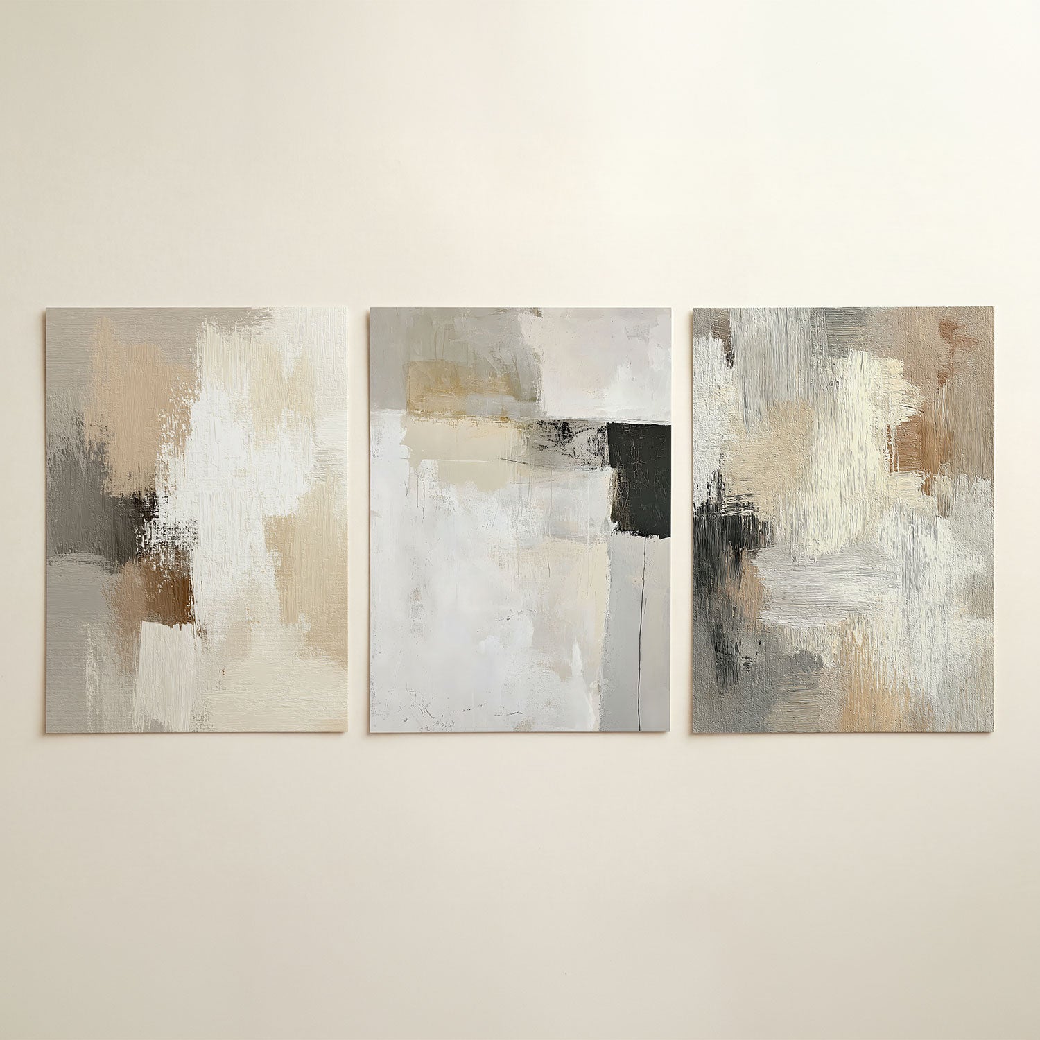 Neutrale kleurvlakken Posterset