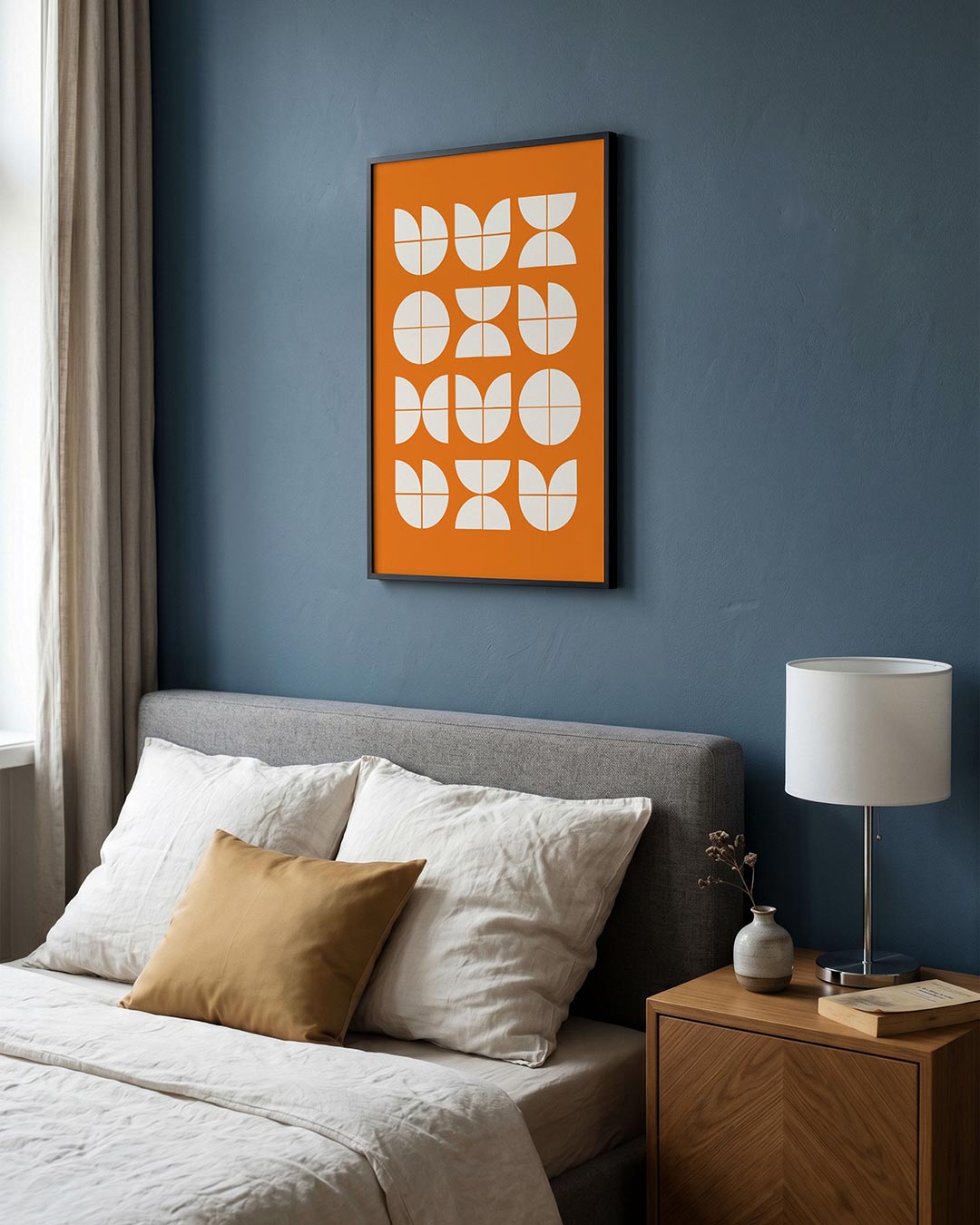 Vormritme en kleur Poster