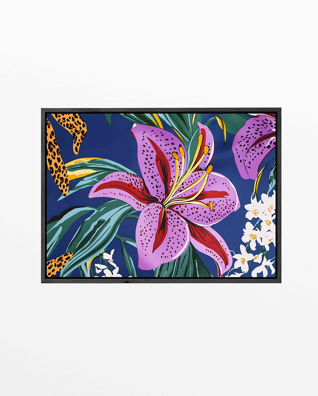 Bloemrijke kleurenpracht Kunstwerk
