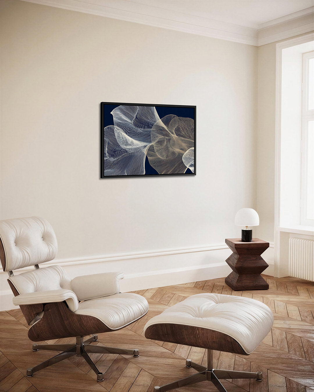 Golvende lijnen Kunstwerk