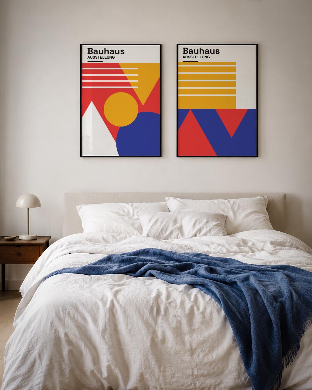 Vormen en kleurvlakken Posterset