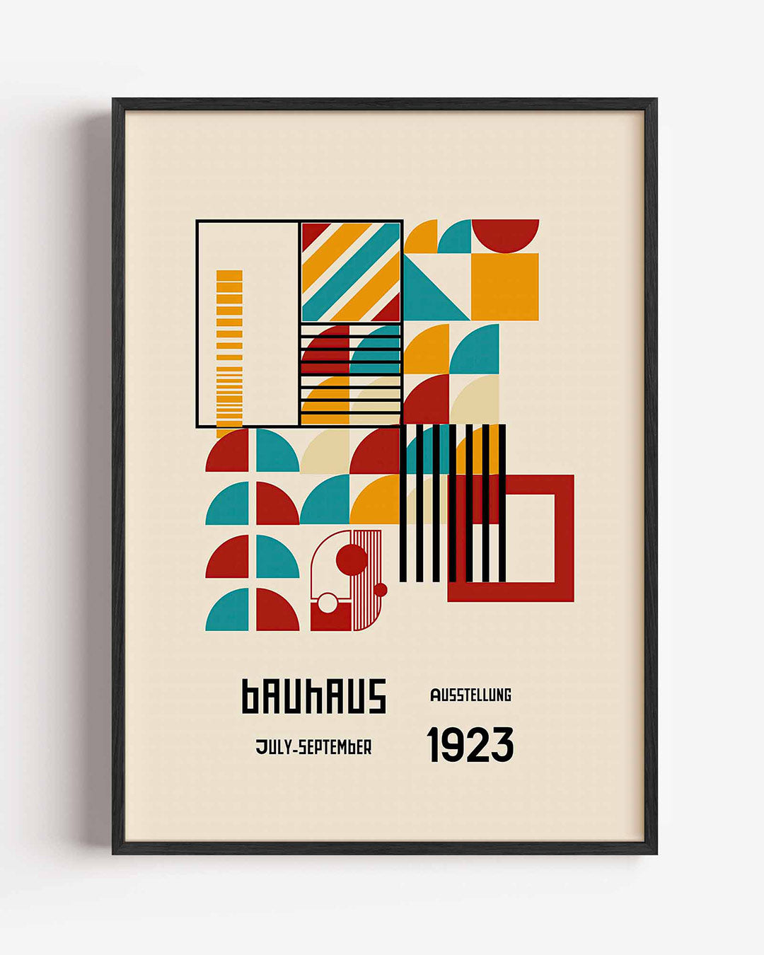 Vormen en vlakkenspel Poster