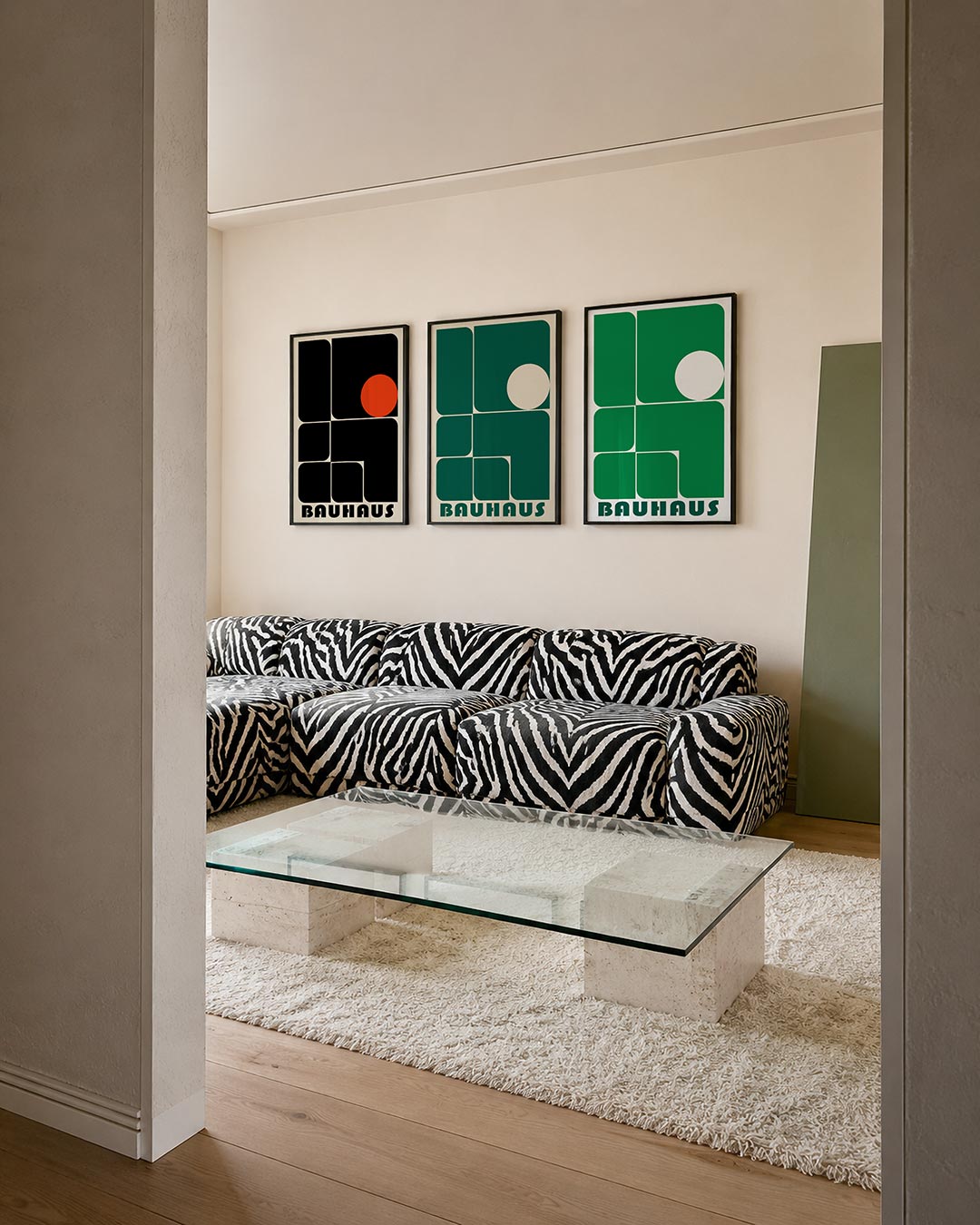 Vormen en vlakken Posterset
