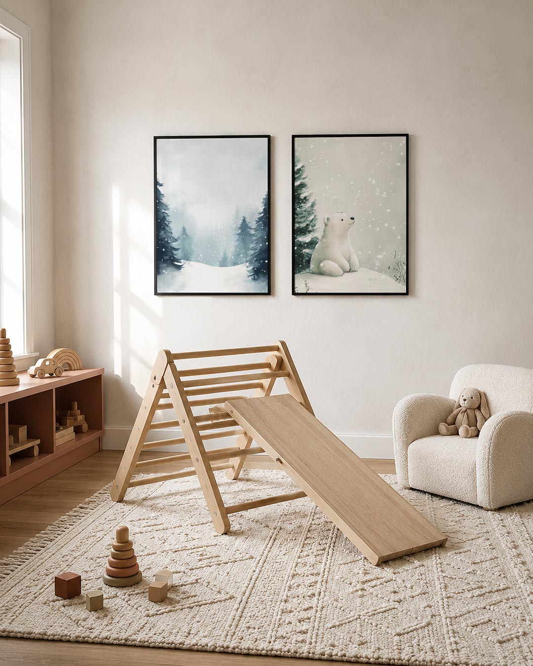 Winterse sereniteit Posterset