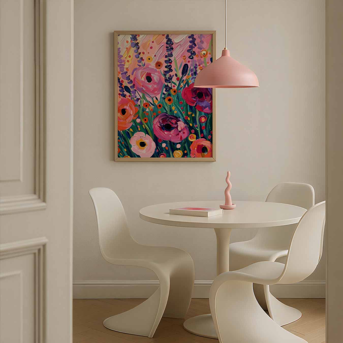 Bloemenpracht in Felle Kleuren Poster-WallArtistic