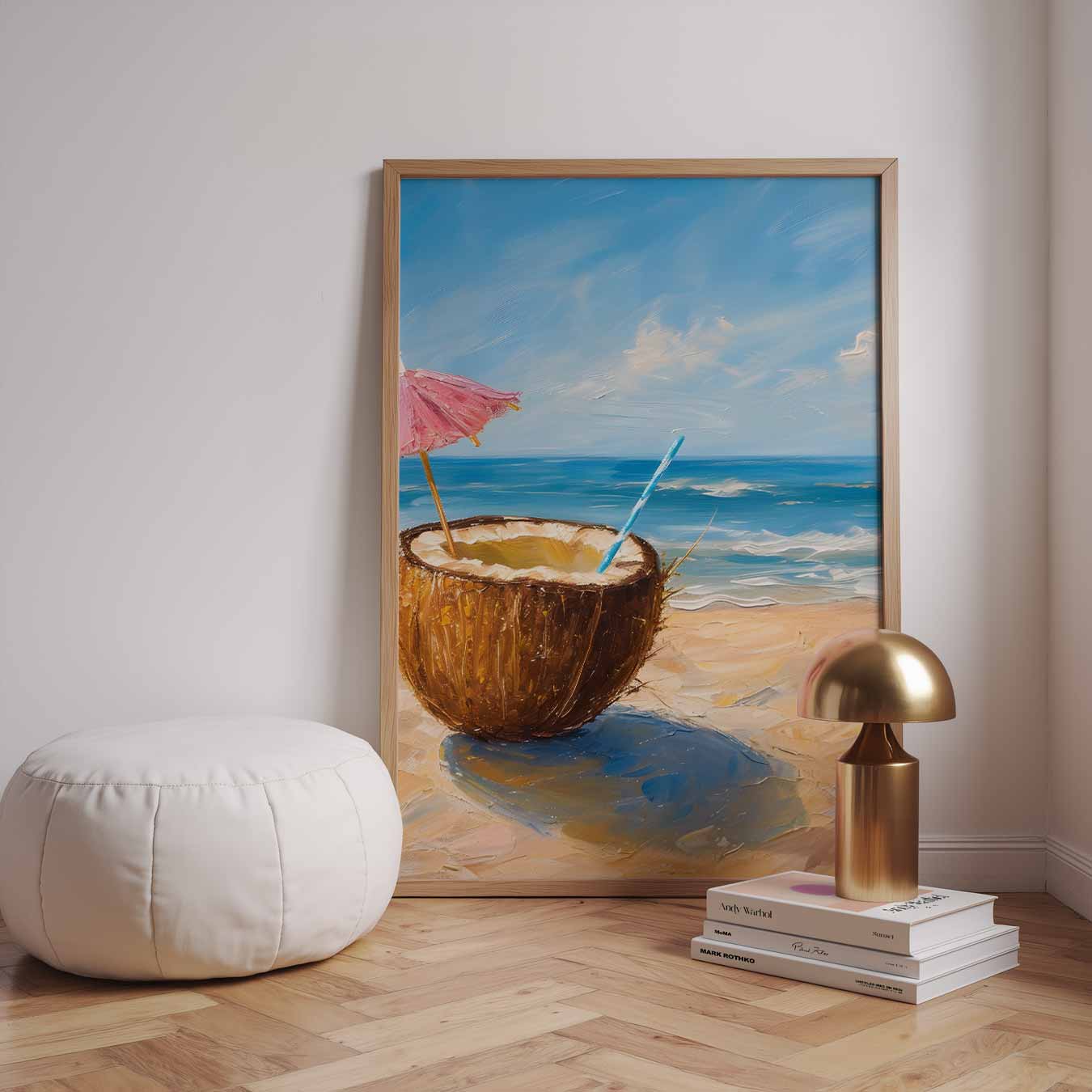 Tropische Ontsnapping Strandposter-WallArtistic