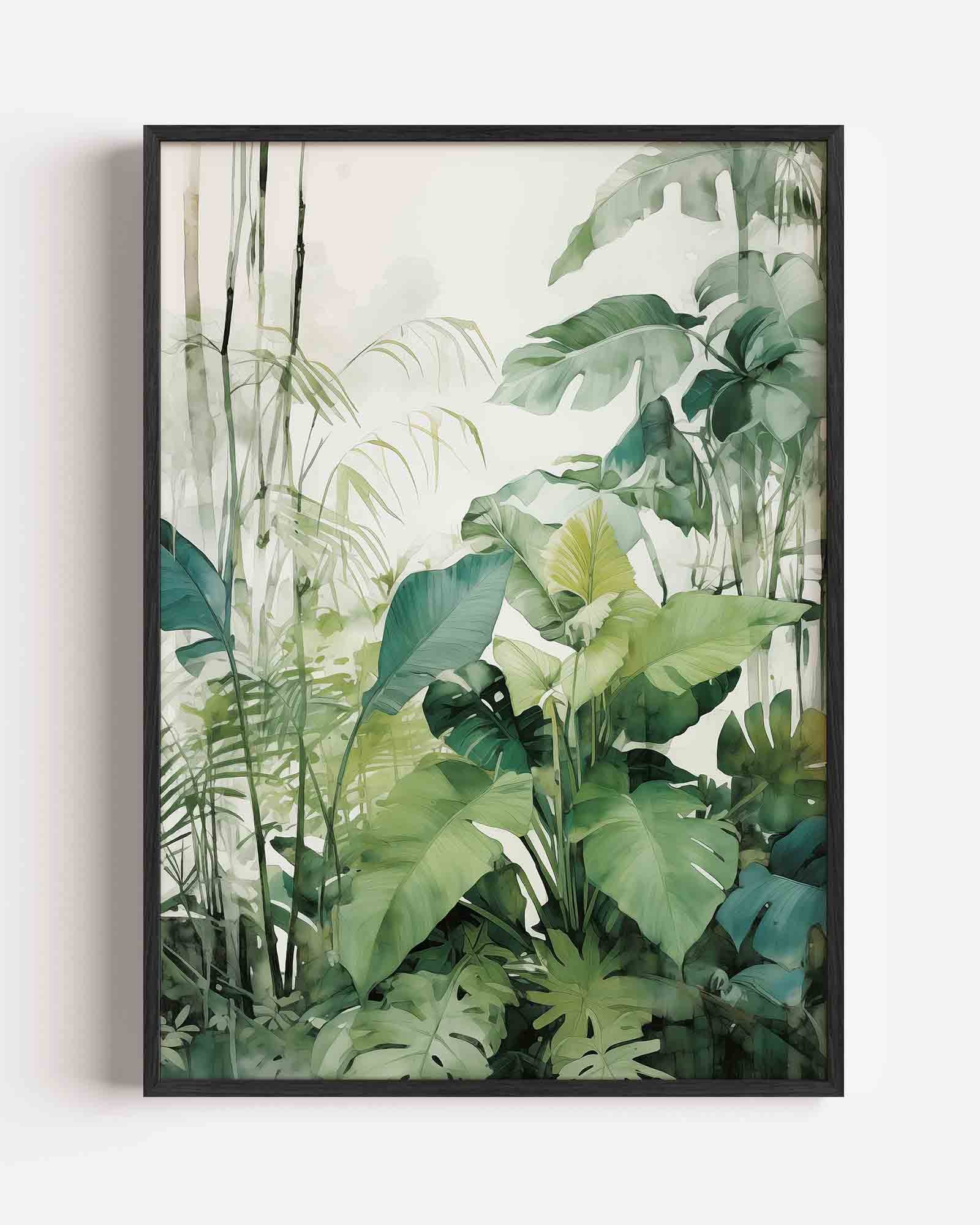 Groene bladeren Poster