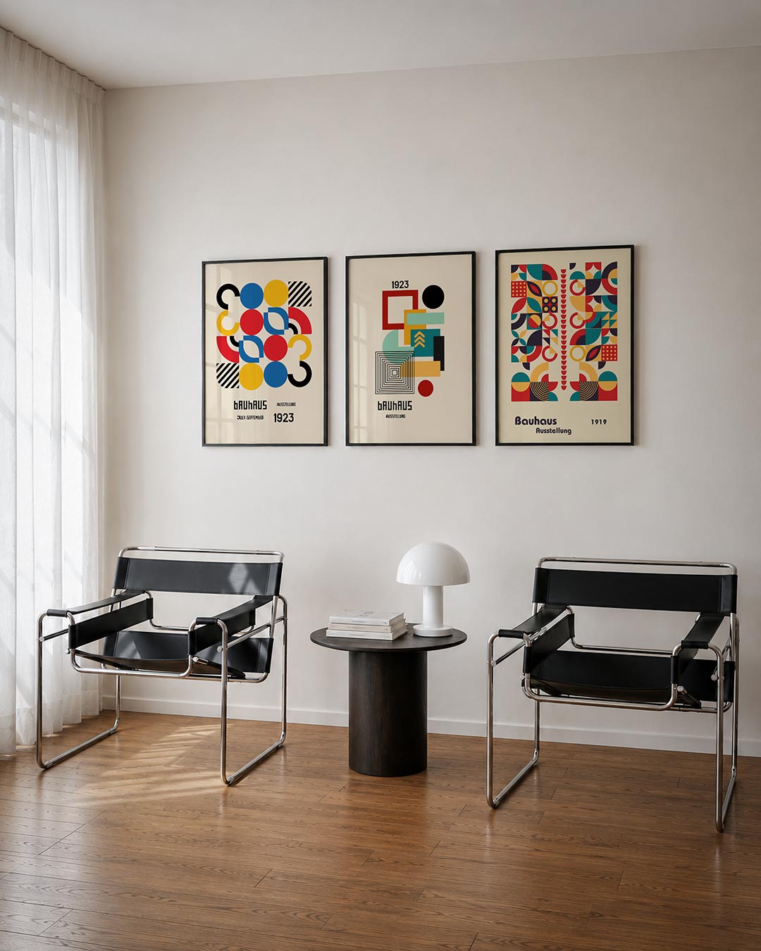 Vorm en kleurenspel Posterset