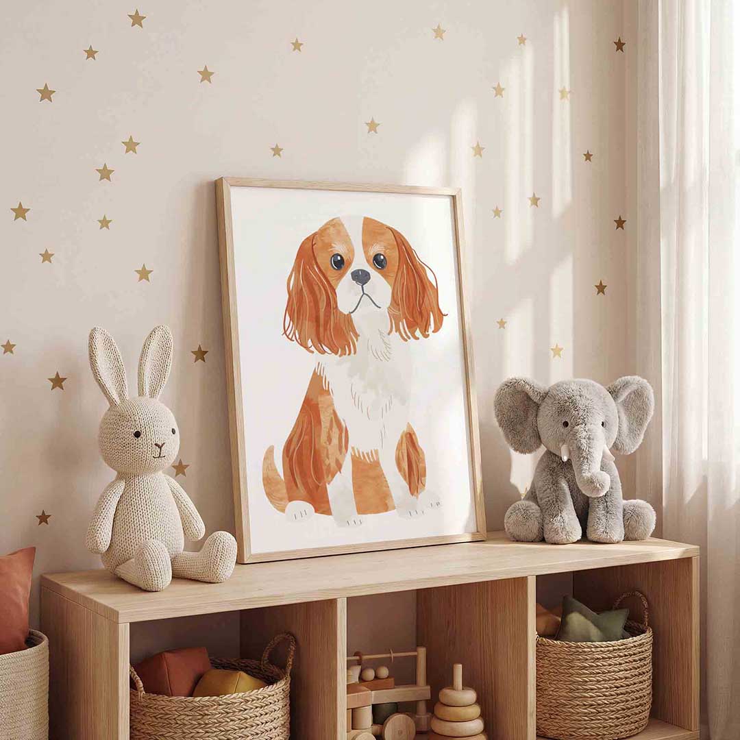Hond met lange oren Poster