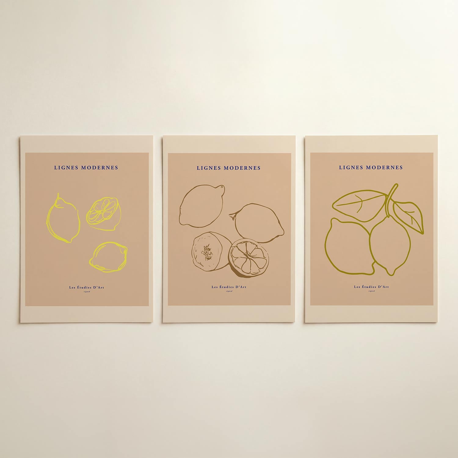Citroen lijnen Posterset