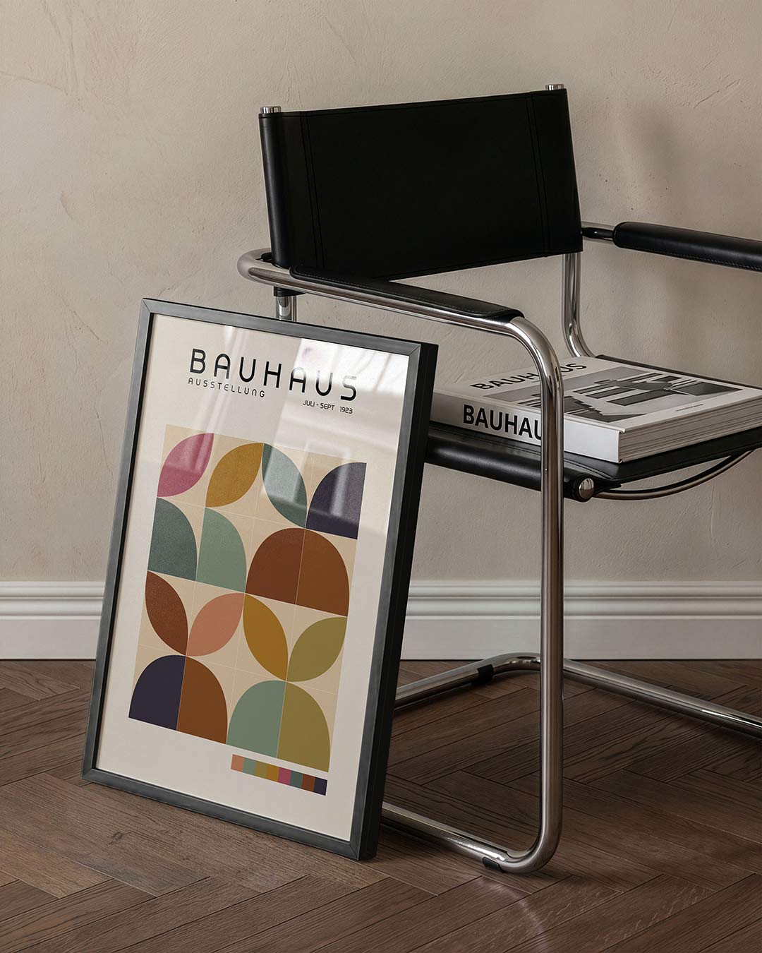 Vormritme en kleur Poster