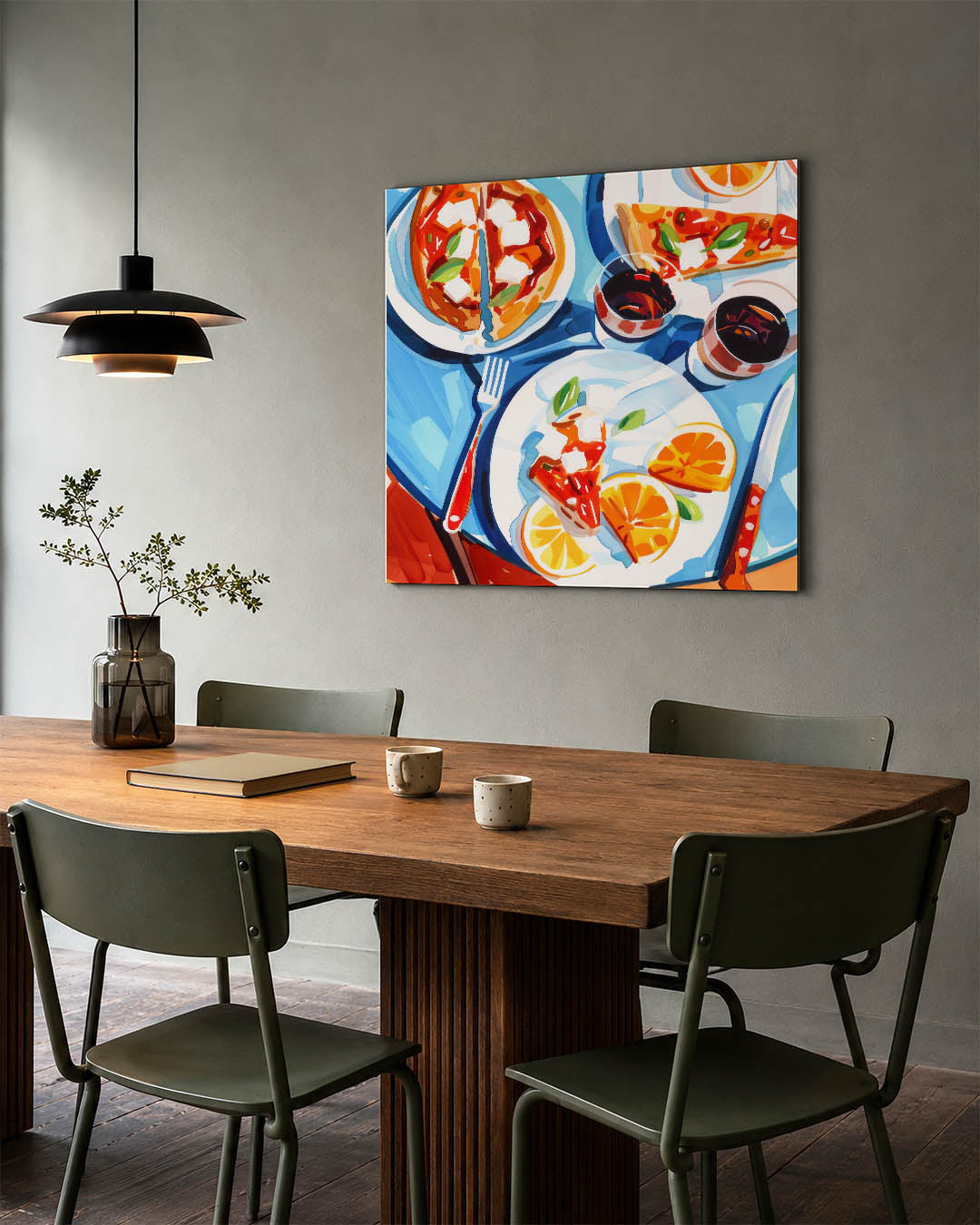 Eettafel Kunstwerk
