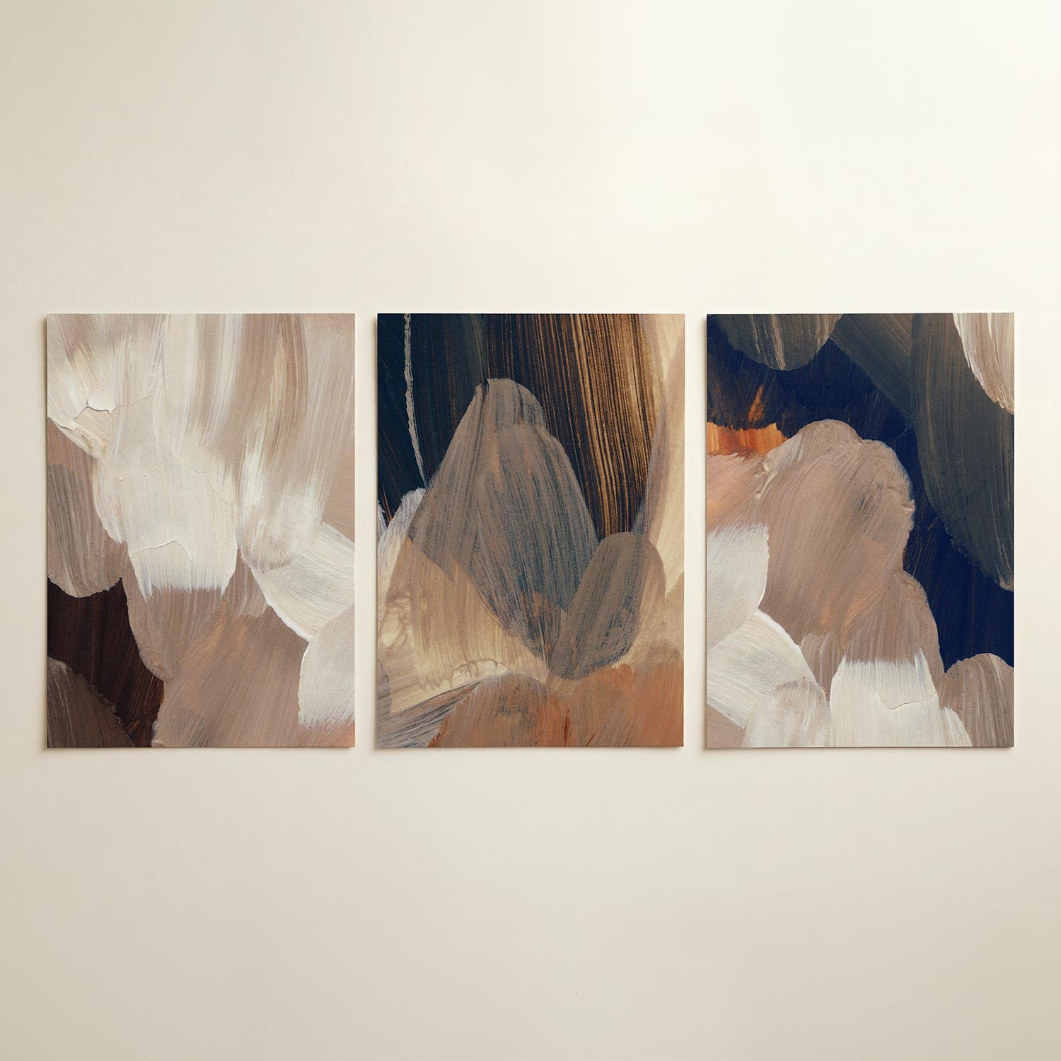 Zachte kleurvlakken Posterset
