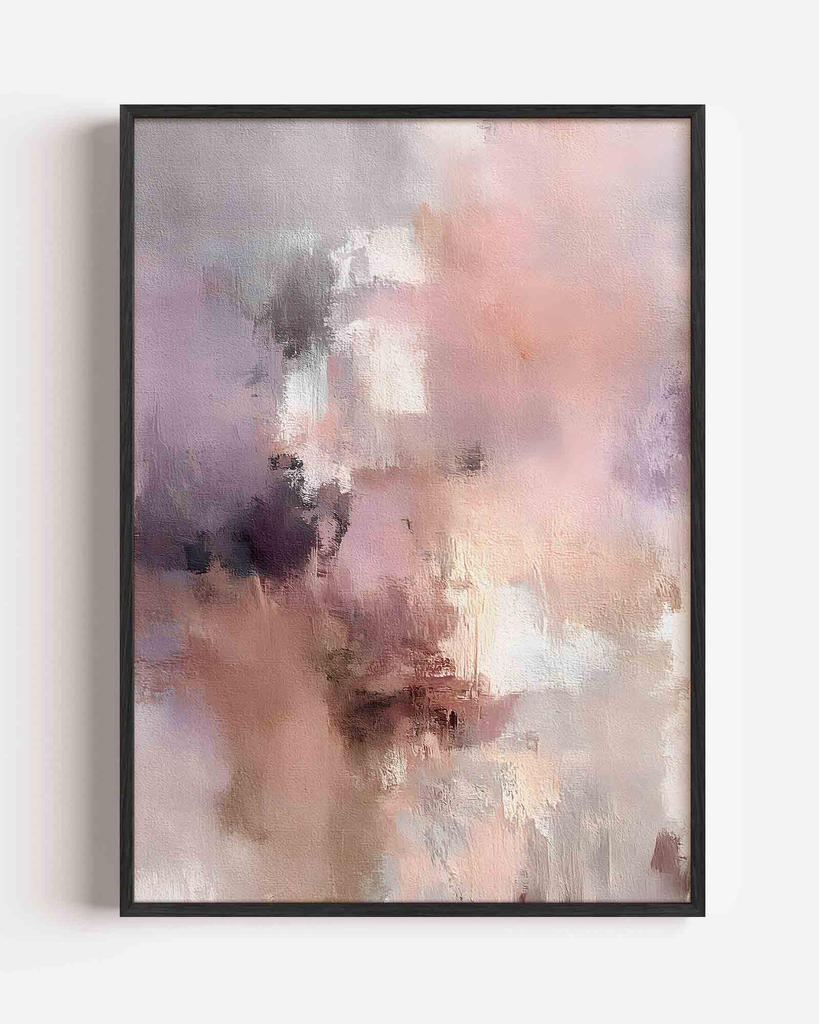 Abstracte pastelkleuren Poster
