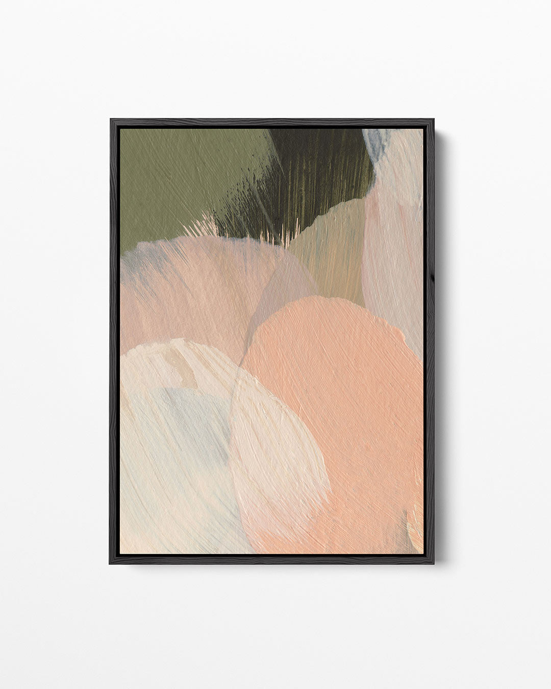 Organische kleurencompositie Kunstwerk