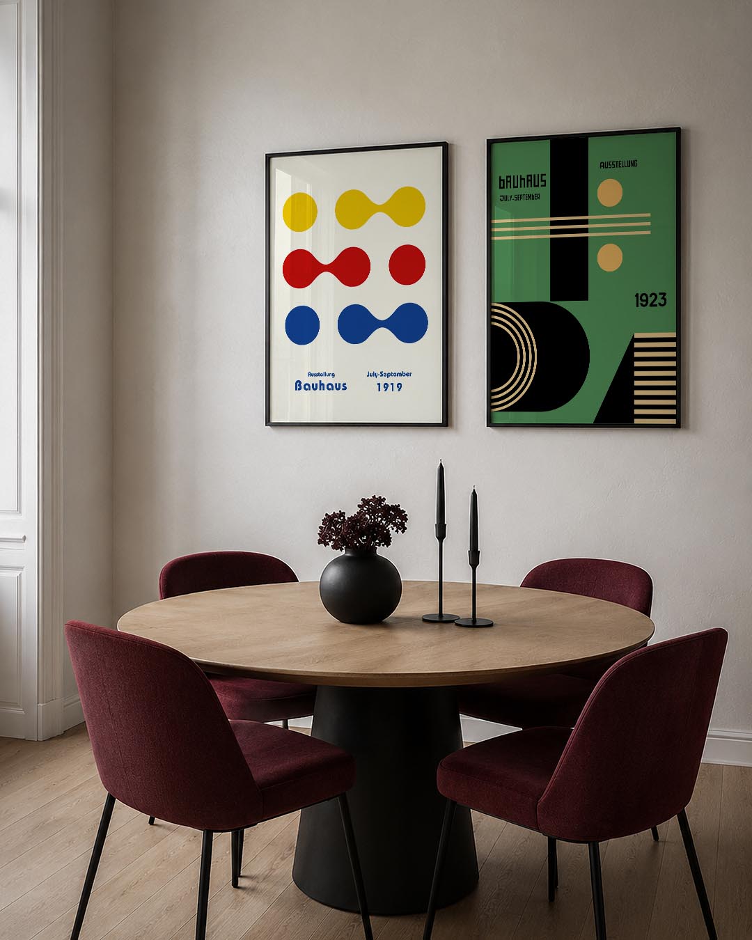 Kleur en vormenspel Posterset