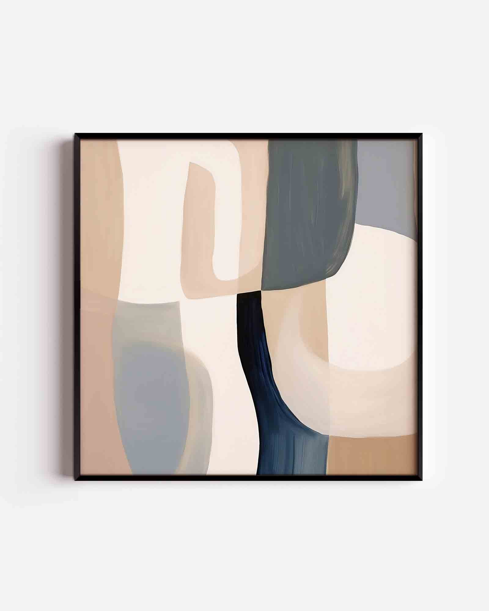Abstracte vormen Poster