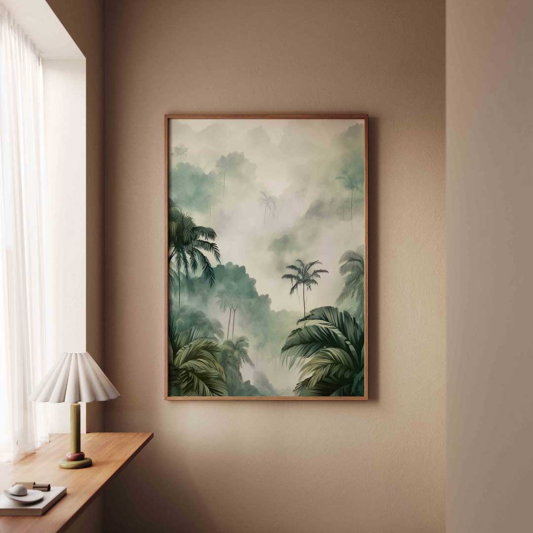 Tropische jungle Poster